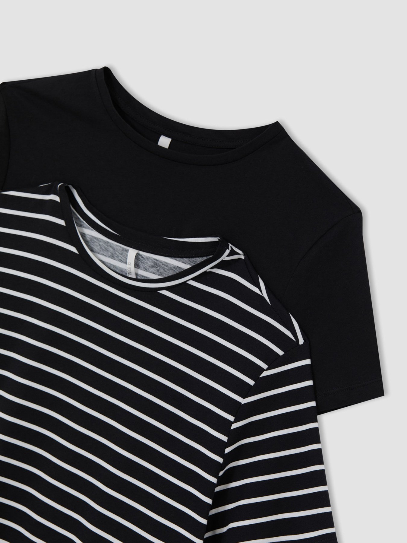 Набор футболок DeFacto модель U9923AZ-BK27 Набор футболок DeFacto модель U9923AZ-BK27 Фото