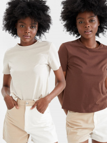 Набор футболок DeFacto модель U9924AZ-BG47 Набор футболок DeFacto модель U9924AZ-BG47 Фото