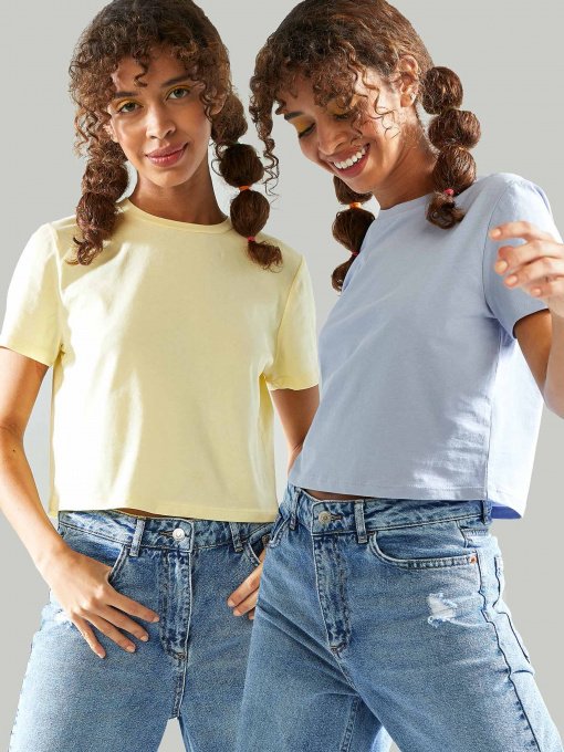 Набор футболок DeFacto модель V0032AZ-YL1 Фото