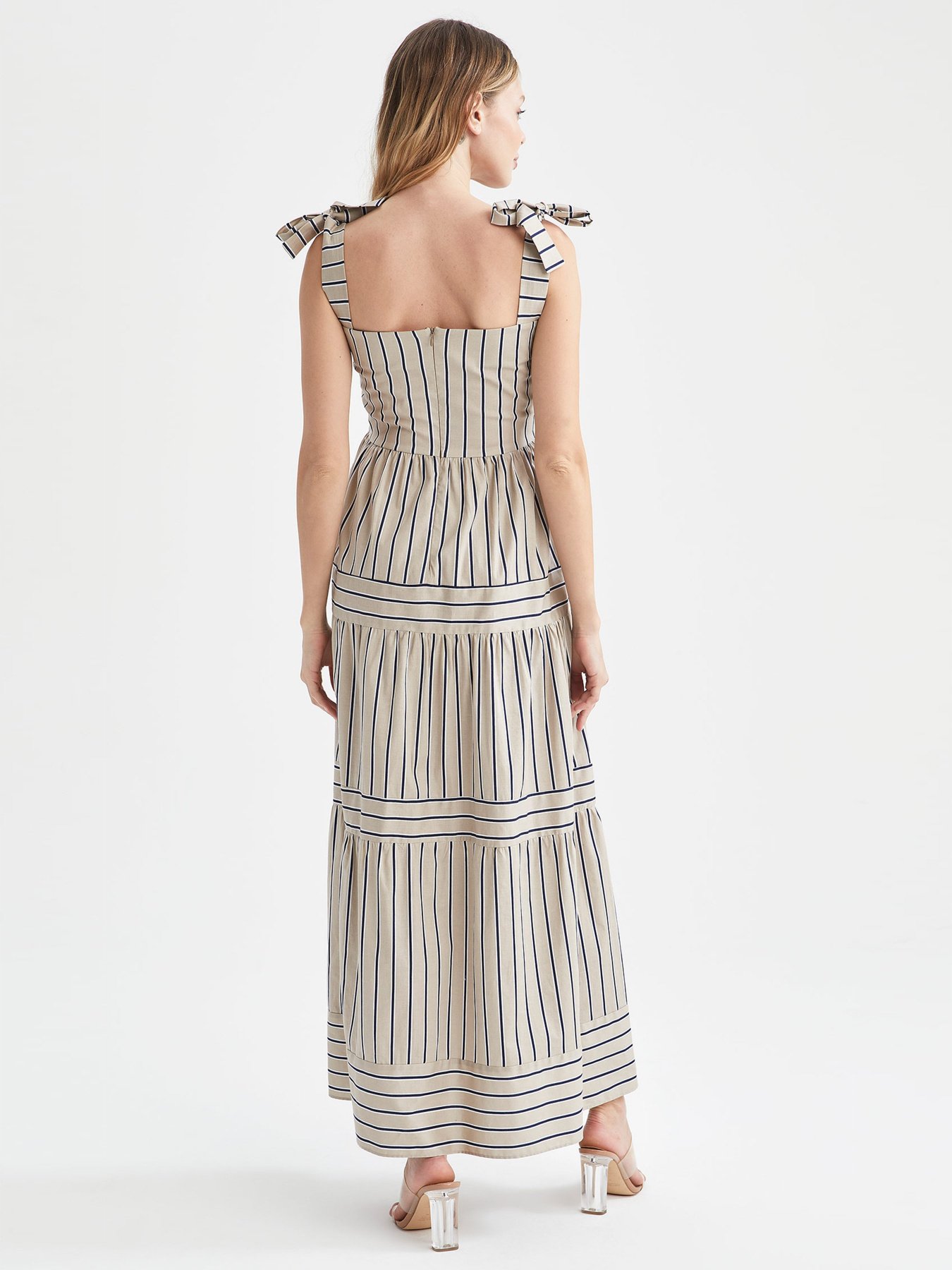 Платье макси DeFacto модель V0551AZ-BG407 Фото