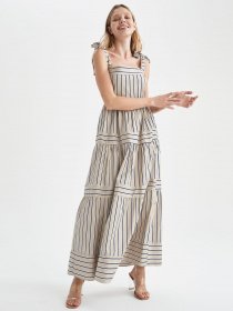 Платье макси DeFacto модель V0551AZ-BG407 Фото