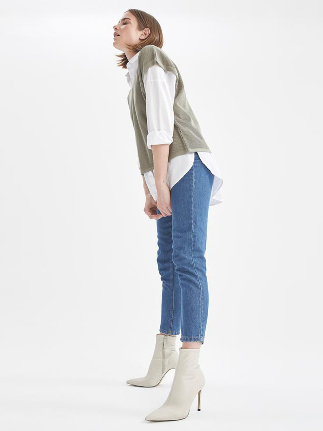 Жилет DeFacto модель U7907AZ-GR330 Фото