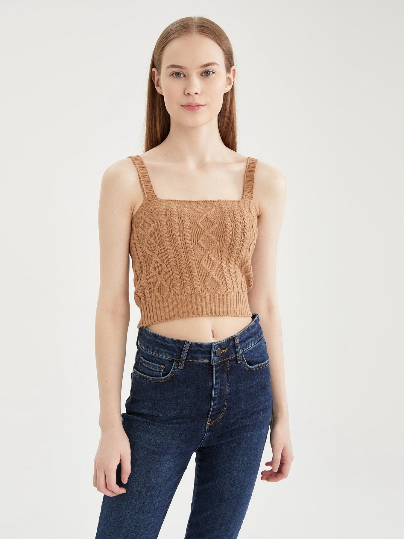 Топ DeFacto модель S8319AZ-BG111 Фото