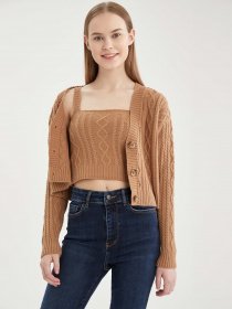 Топ DeFacto модель S8319AZ-BG111 Фото