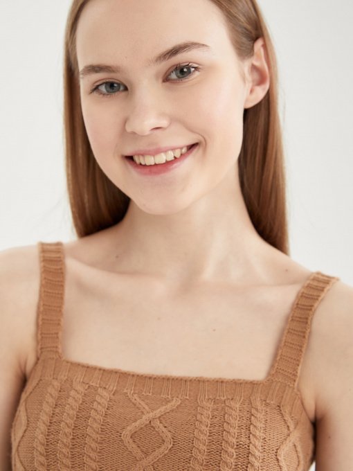 Топ DeFacto модель S8319AZ-BG111 Фото