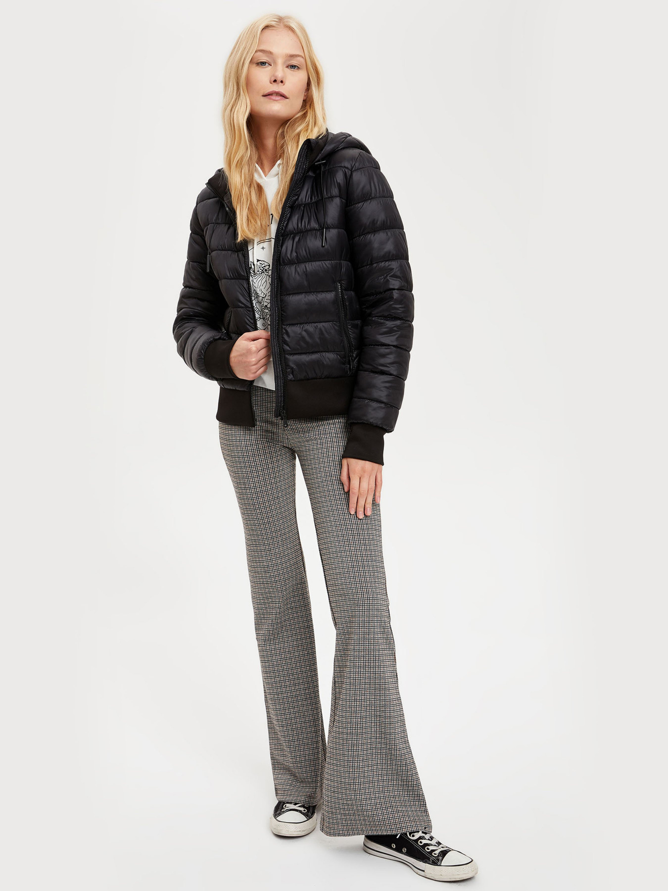 Демісезонна куртка DeFacto модель N6402AZ-BK27 Фото