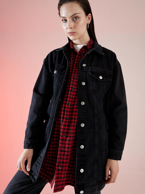 Джинсова куртка DeFacto модель V6945AZ-NM40 Фото