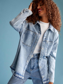 Джинсовая куртка DeFacto модель V5036AZ-NM39 Фото