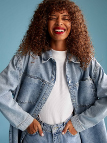 Джинсовая куртка DeFacto модель V5036AZ-NM39 Джинсовая куртка DeFacto модель V5036AZ-NM39 Фото