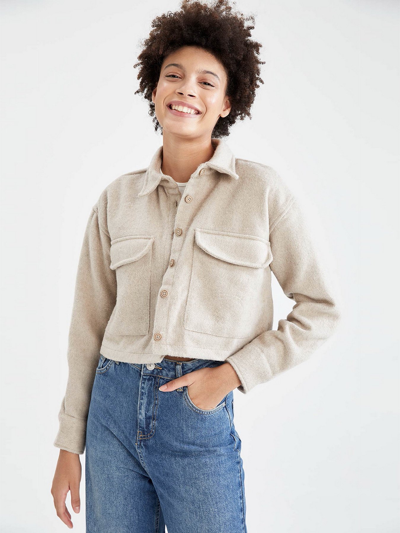 Куртка-сорочка DeFacto модель V2408AZ-BG159 Фото