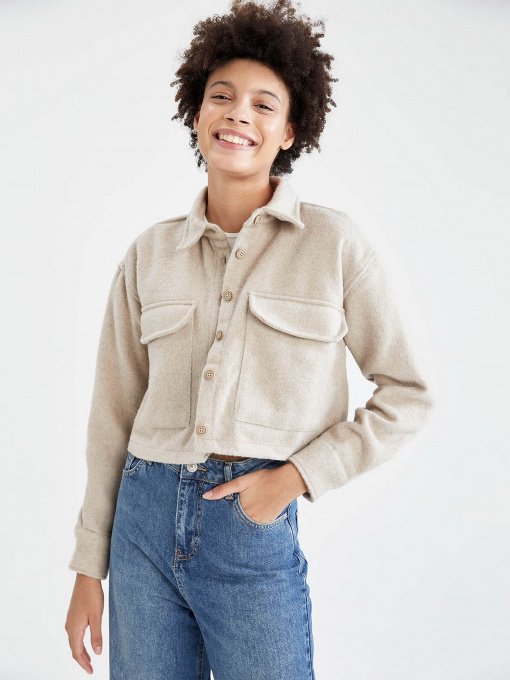 Куртка-сорочка DeFacto модель V2408AZ-BG159 Фото