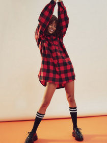 Платье мини DeFacto модель V0298AZ-RD243 Фото