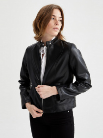 Шкіряна куртка DeFacto модель T5327AZ-BK27 Фото