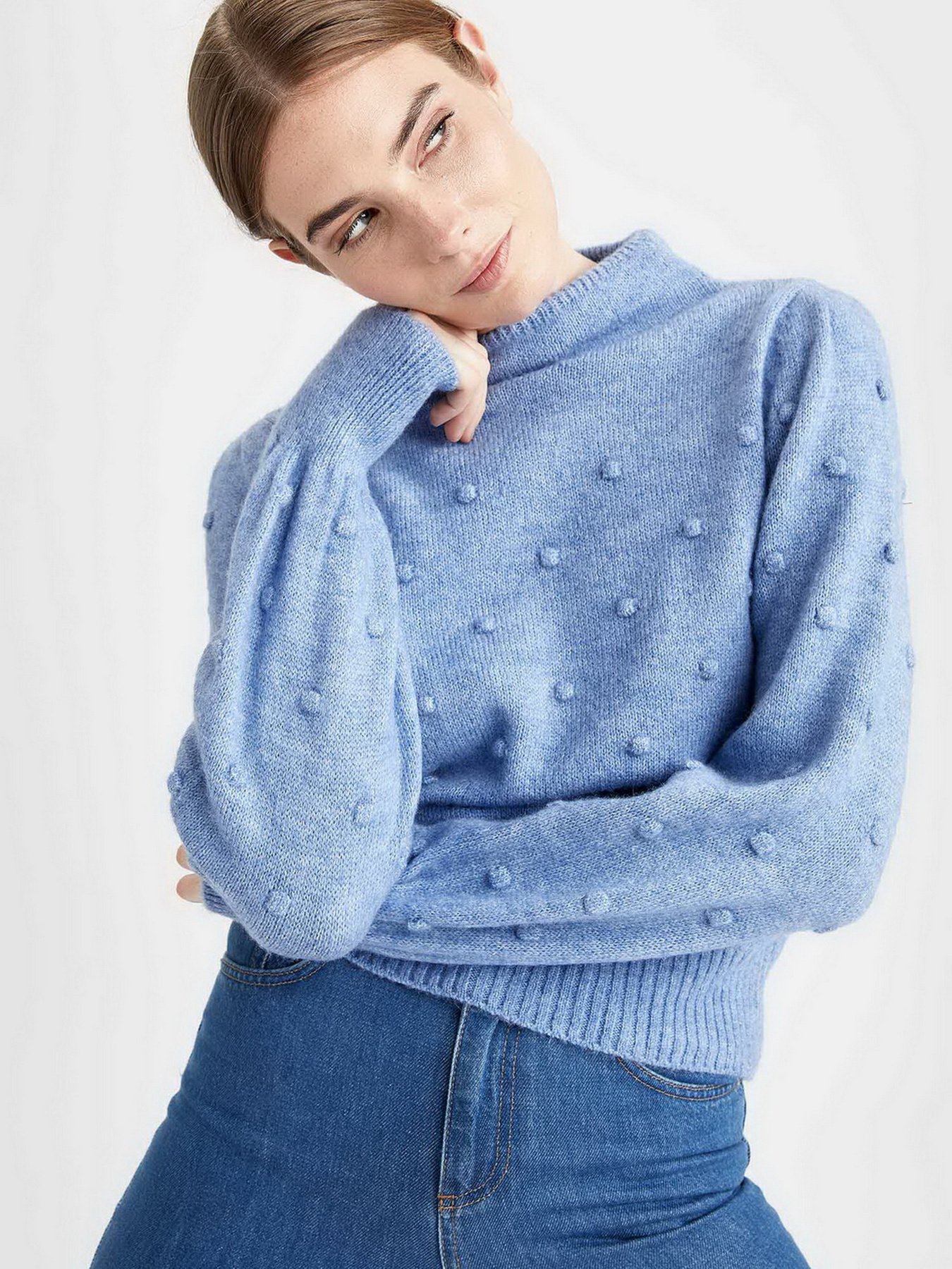 Джемпер DeFacto модель T7654AZ-BE284 Джемпер DeFacto модель T7654AZ-BE284 Фото