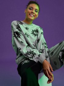 Свитшот DeFacto модель V4550AZ-GR210 Фото