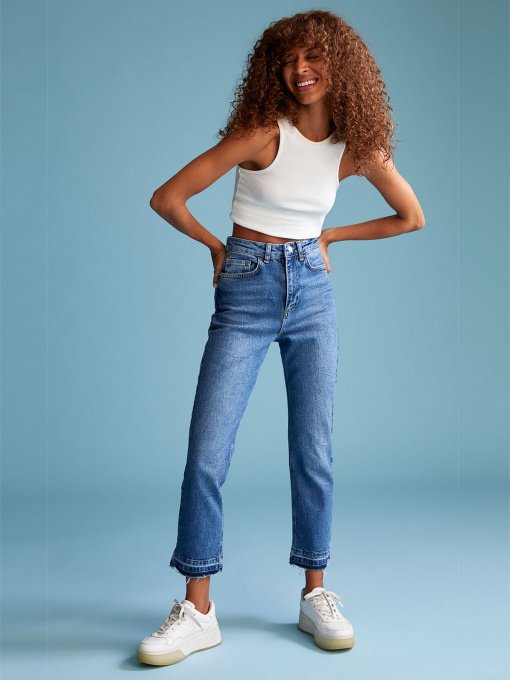 Джинси DeFacto Mary Straight модель V4988AZ-NM28 Фото