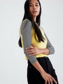 Жилет DeFacto модель V1809AZ-YL15 Жилет DeFacto модель V1809AZ-YL15 Фото