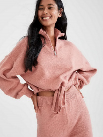 Светр DeFacto Relax Fit V Neck модель V1794AZ-BR74 Фото