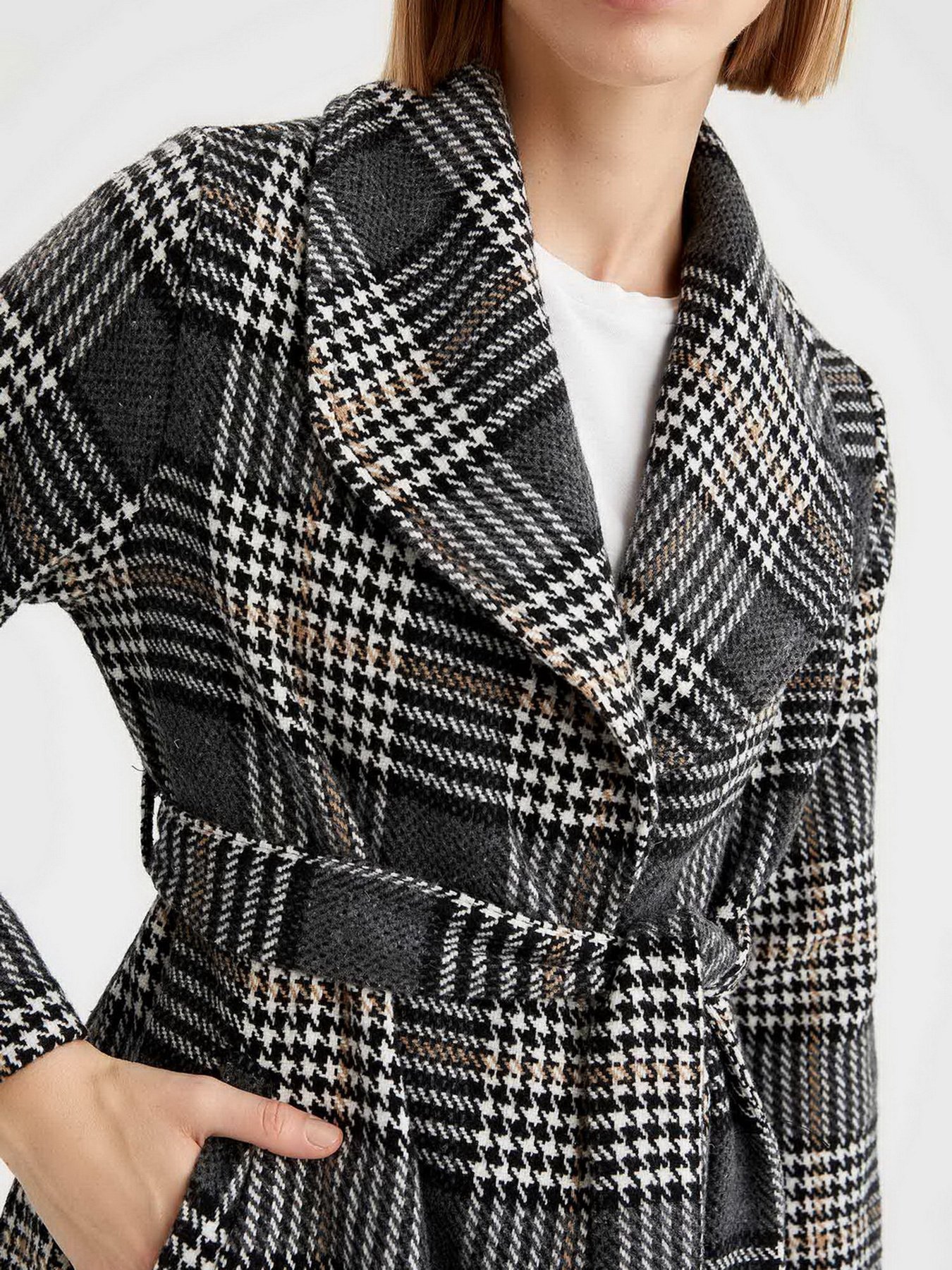 Пальто DeFacto модель U7639AZ-BK27 Фото