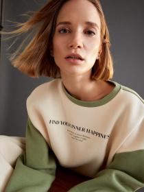 Свитшот DeFacto модель V6519AZ-ER120 Свитшот DeFacto модель V6519AZ-ER120 Фото