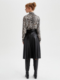 Спідниця міді DeFacto модель V8739AZ-BK21 Фото