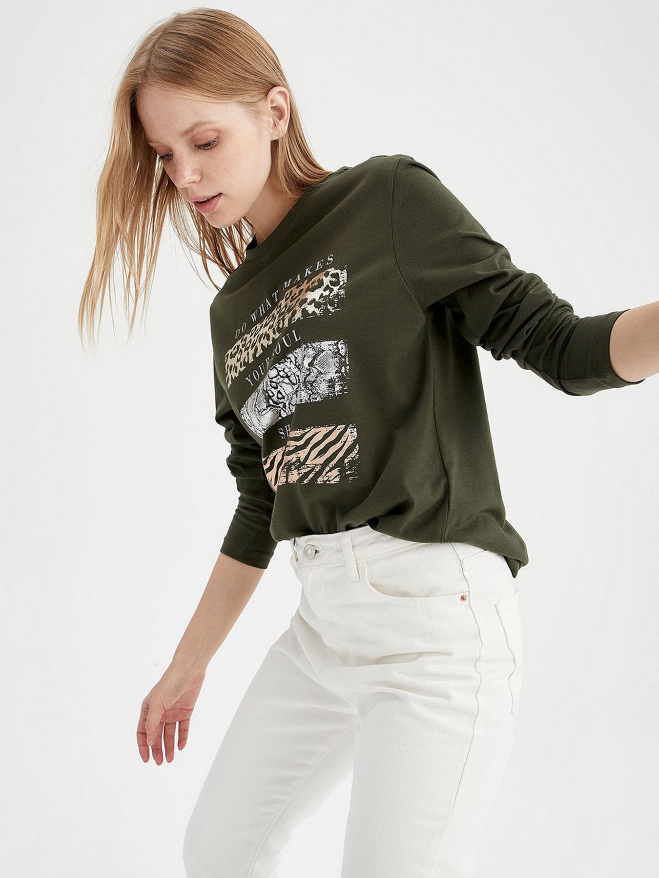 Джемпер DeFacto модель V7796AZ-KH211 Фото