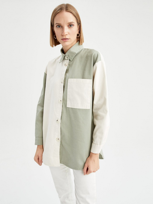 Рубашка повседневная DeFacto модель V9419AZ-ER102 Фото