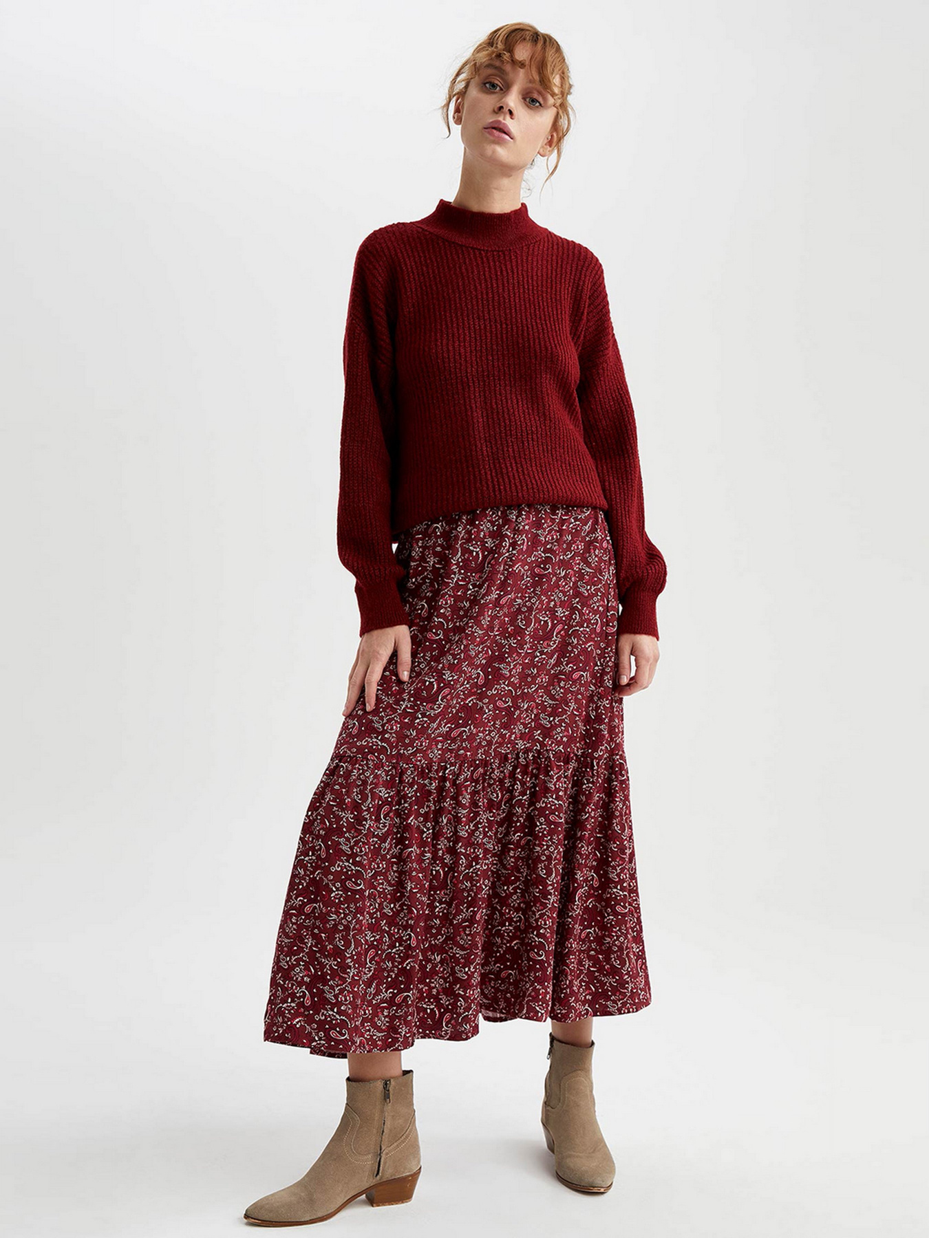 Юбка макси DeFacto модель V8391AZ-BN368 Фото