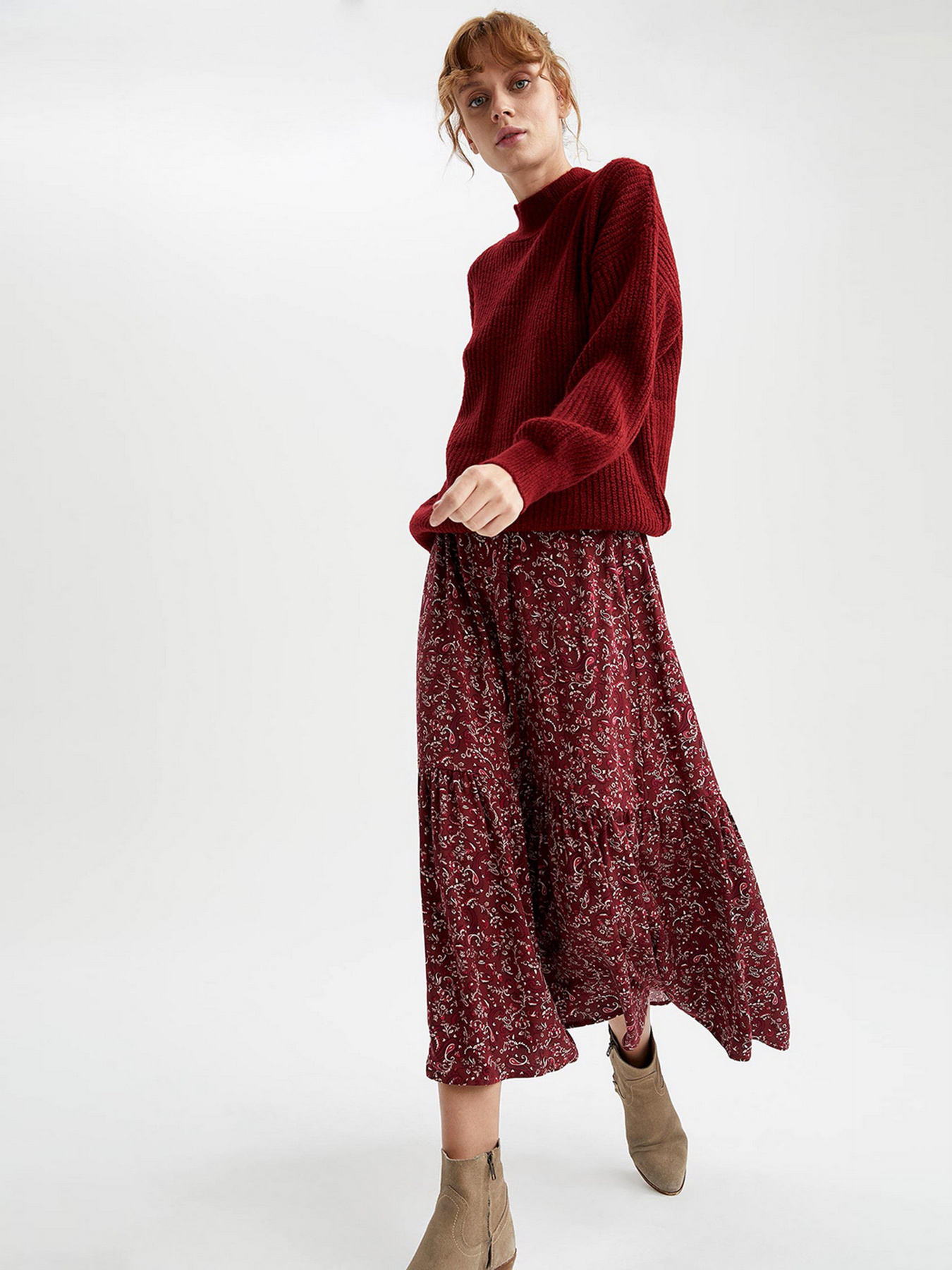 Спідниця максі DeFacto модель V8391AZ-BN368 Фото