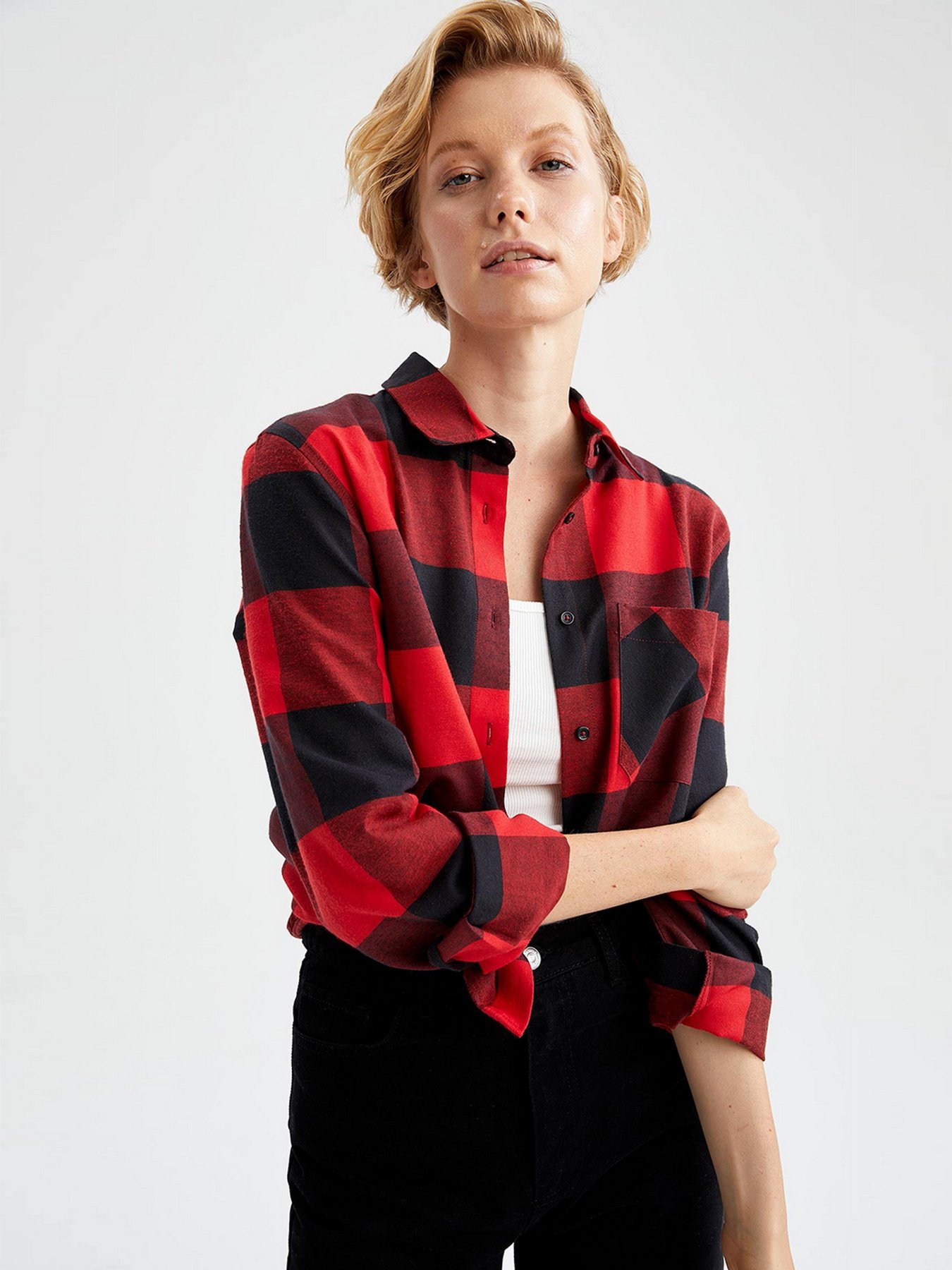 Рубашка DeFacto модель V5501AZ-RD227 Фото