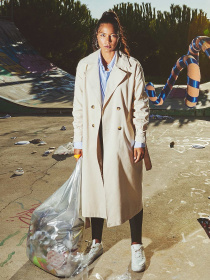 Тренч DeFacto модель V1725AZ-BG414 Фото