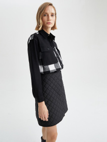 Сорочка повсякденна DeFacto модель V4837AZ-BK27 Фото