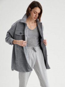 Пальто DeFacto модель T9230AZ-GR2 Фото