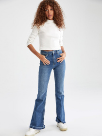 Джинсы DeFacto Mia Wide Leg модель V8384AZ-NM28 Фото