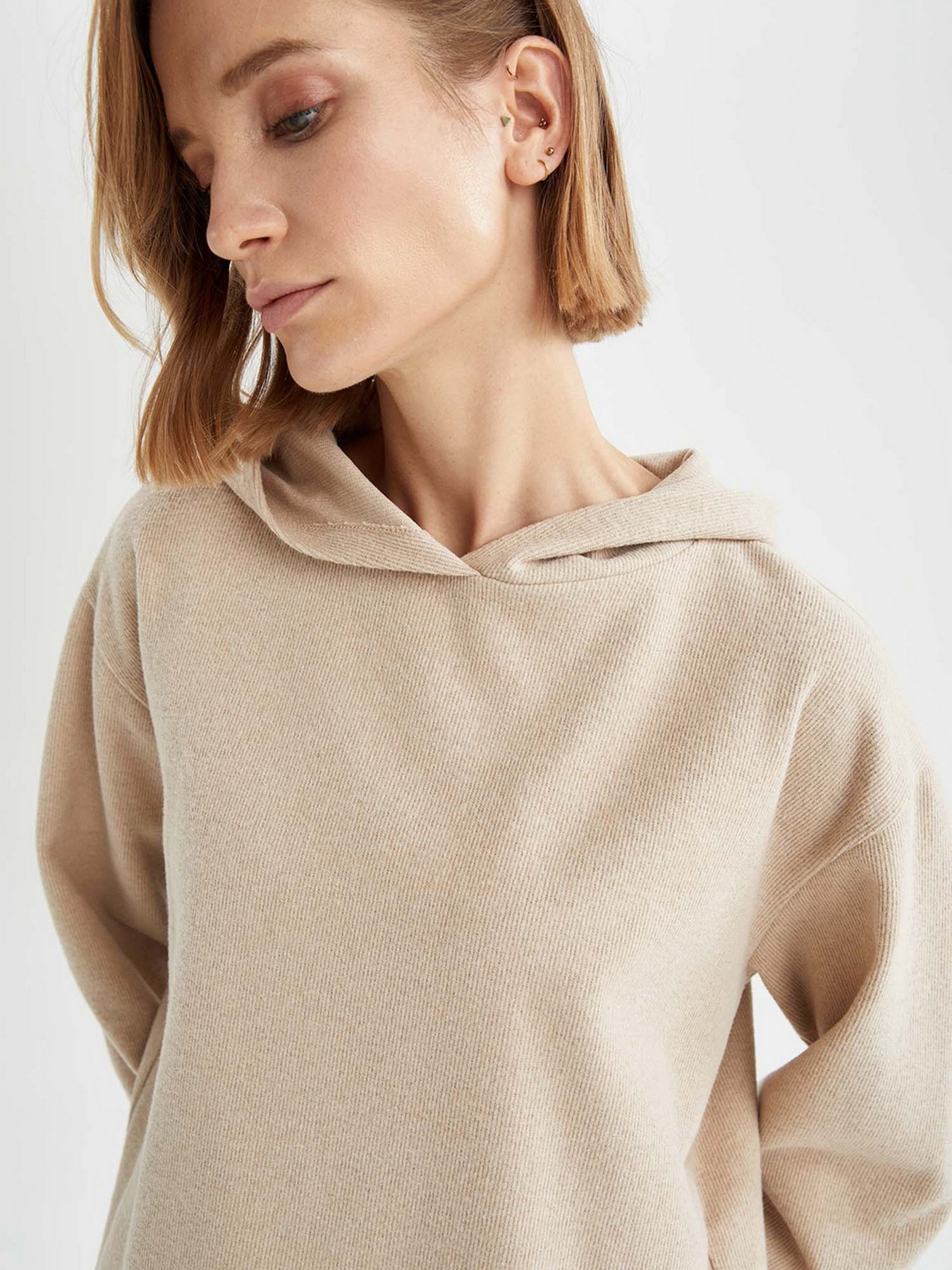 Худи DeFacto модель V5687AZ-BG322 Фото