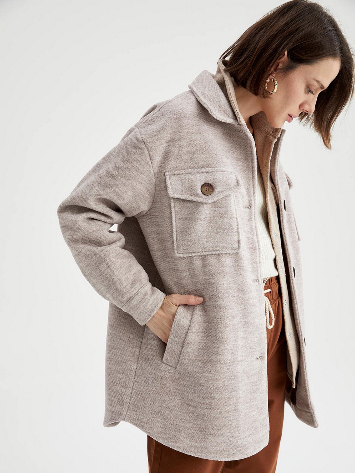 Пальто DeFacto модель T9230AZ-BG26 Фото