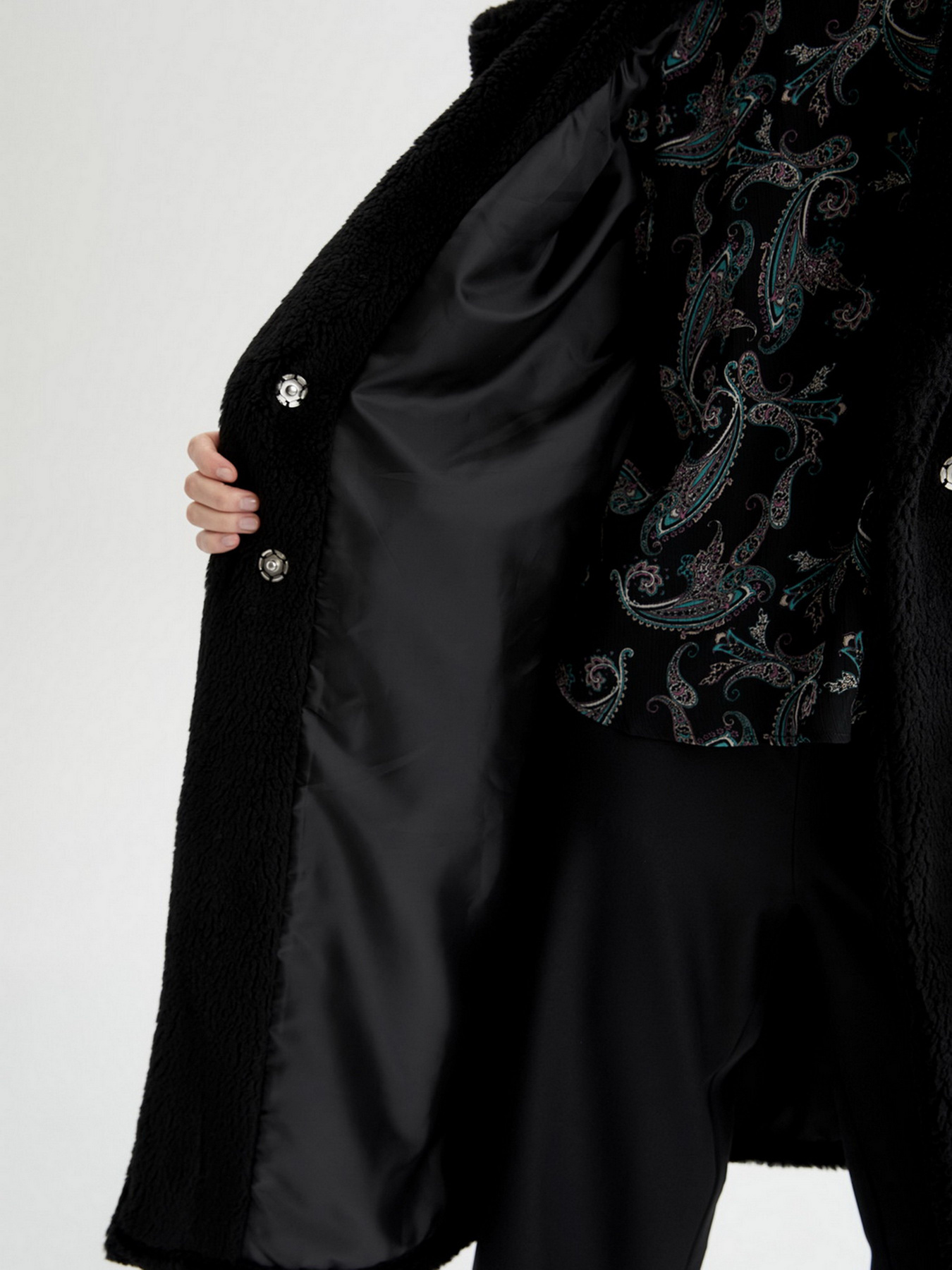 Шуба DeFacto модель U7460AZ-BK27 Фото