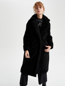 Шуба DeFacto модель U7460AZ-BK27 Шуба DeFacto модель U7460AZ-BK27 Фото
