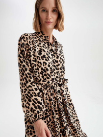 Сукня міді DeFacto модель W7190AZ-BN121 Фото