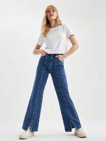 Расклешенные джинсы DeFacto Wide Leg модель W2384AZ-NM28 Фото