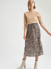 Спідниця міді DeFacto модель W4665AZ-BN122 Фото