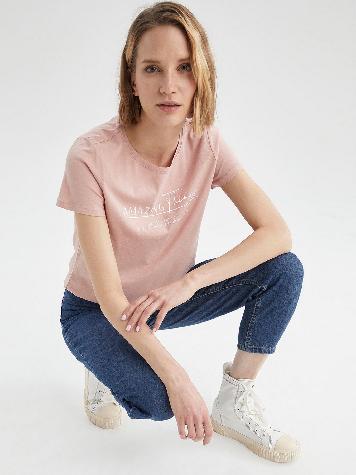 Футболки и поло DeFacto модель T8974AZ-BR105 Фото