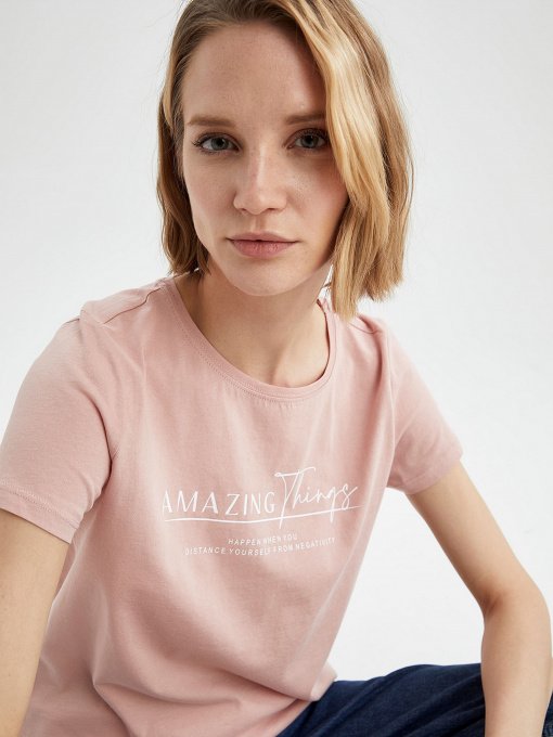 Футболки і поло DeFacto модель T8974AZ-BR105 Фото