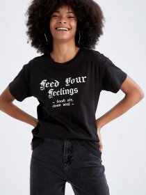 Футболки і поло DeFacto модель X0960AZ-BK81 Футболки і поло DeFacto модель X0960AZ-BK81 Фото