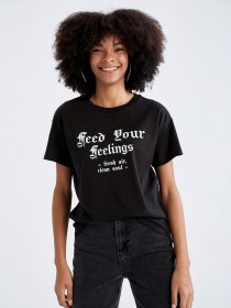 Футболки і поло DeFacto модель X0960AZ-BK81 Футболки і поло DeFacto модель X0960AZ-BK81 Фото