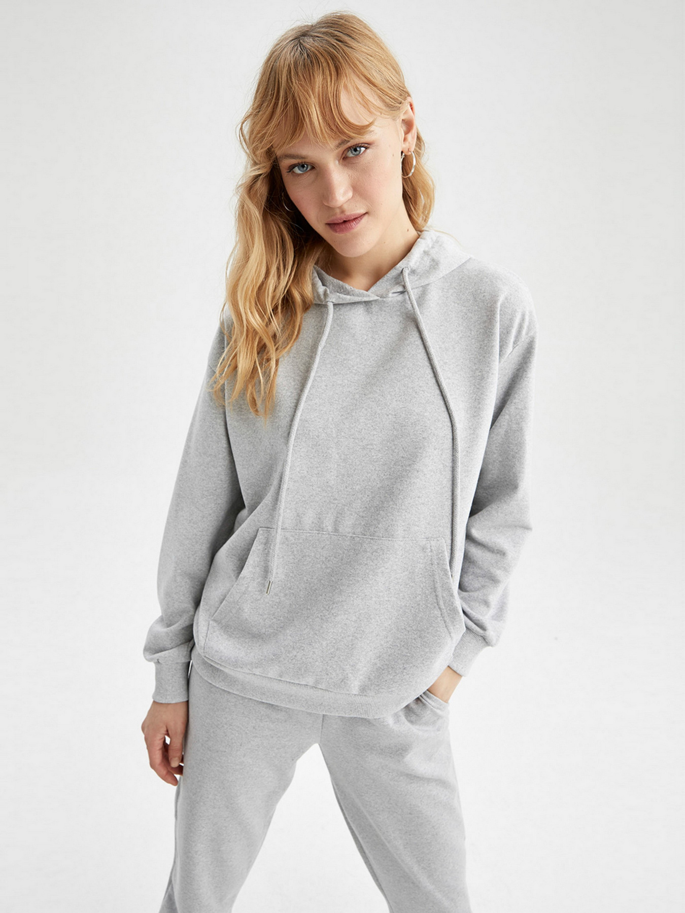 Худи DeFacto модель X0791AZ-GR210 Фото