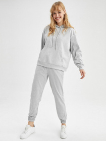 Худи DeFacto модель X0791AZ-GR210 Фото