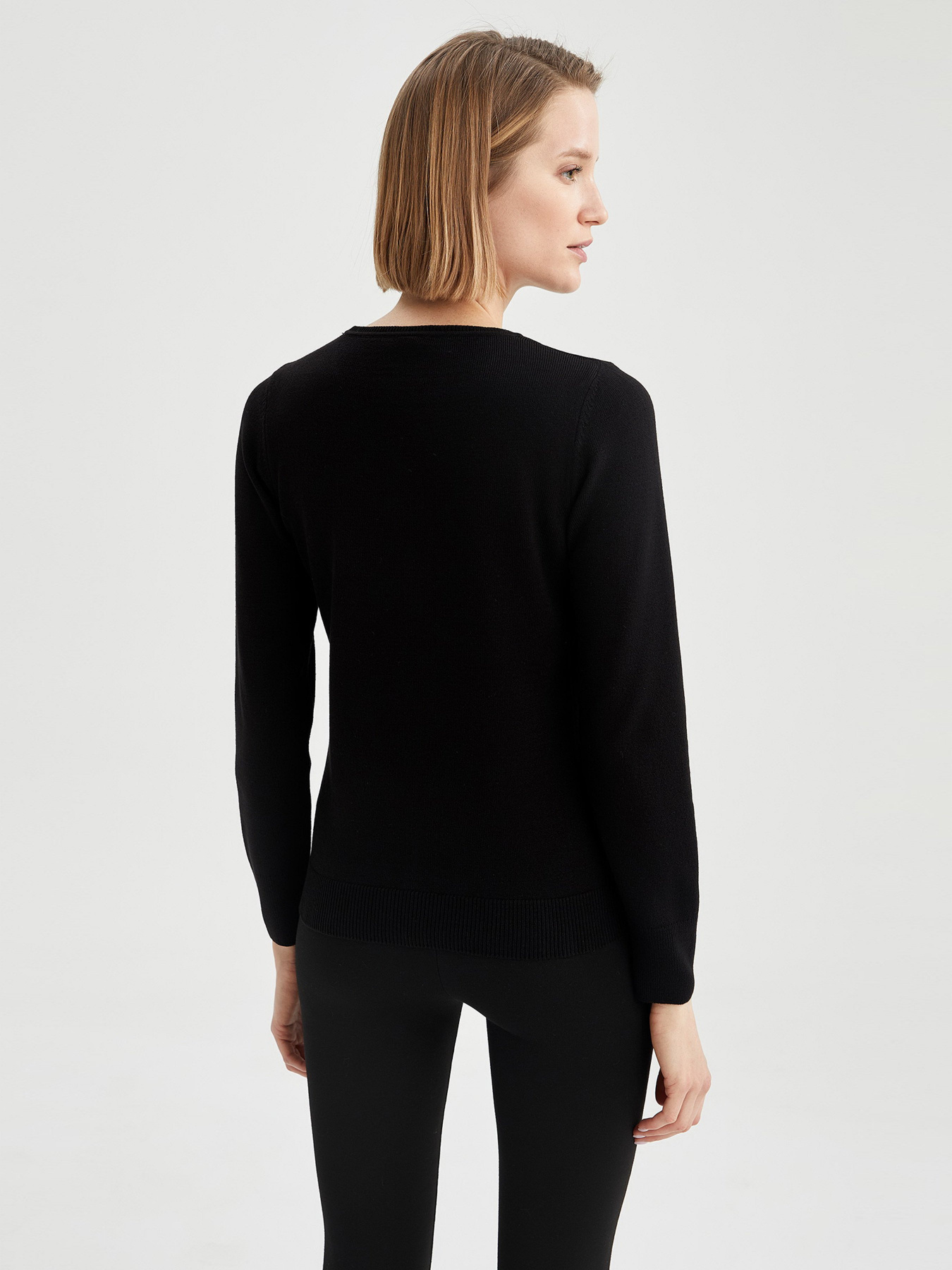 Джемпер DeFacto модель F7091AZ-BK27 Фото