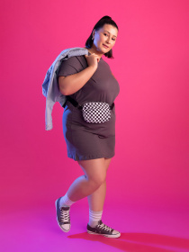 Платье-футболка DeFacto модель Y1856AZ-AR191 Фото