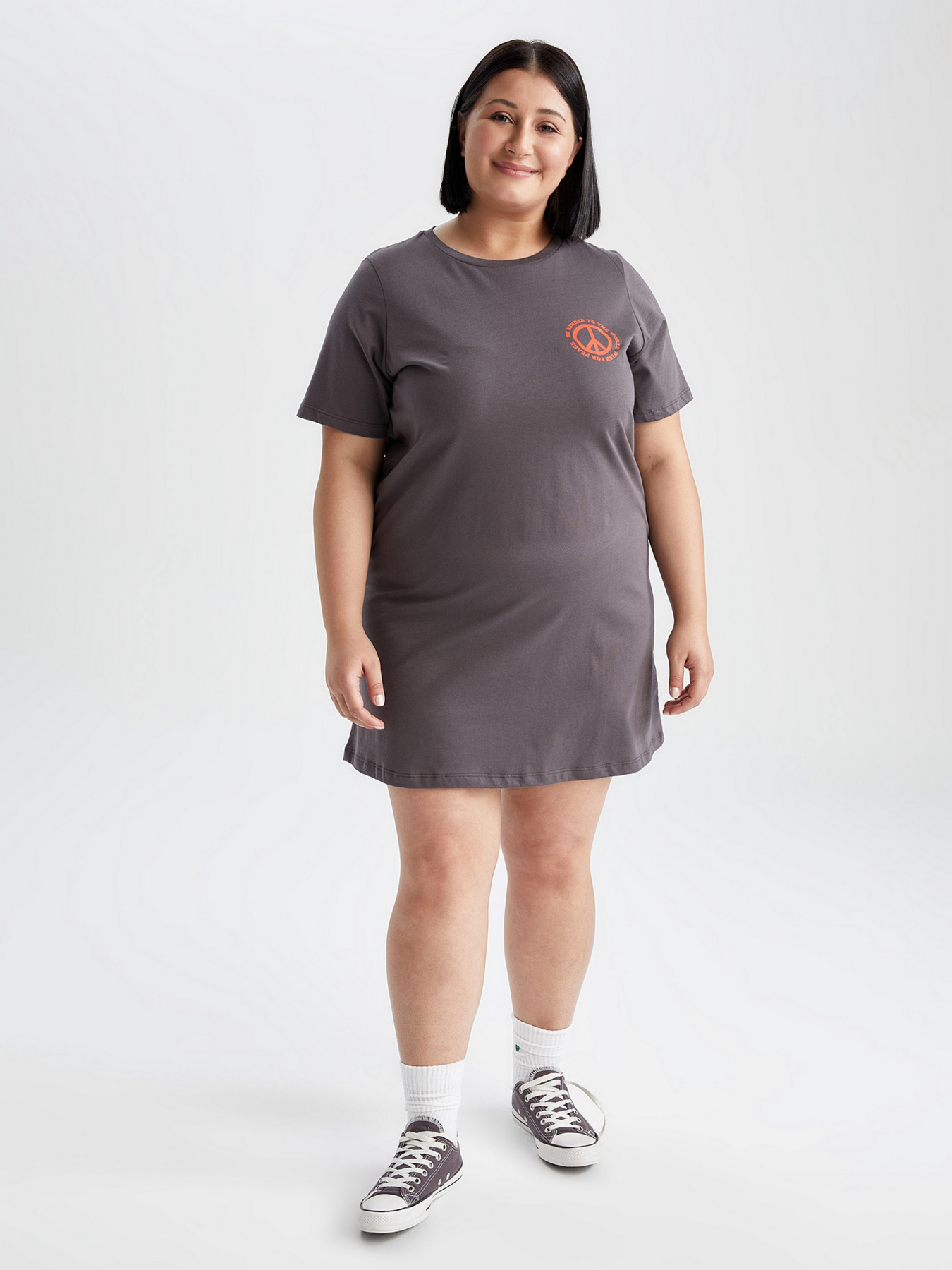 Сукня-футболка DeFacto модель Y1856AZ-AR191 Фото